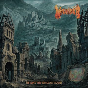 Micawber - Beyond The Reach Of Flame - Mint- LP Record 2018 Prosthetic USA Blue / White Swirl Vinyl & Insert - Death Metal / Thrash - Shuga Records