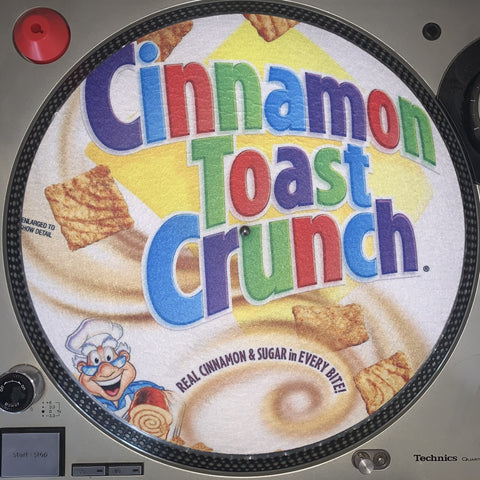 Limited Edition Vinyl Record Slipmat - Cinnamon Toast Crunch