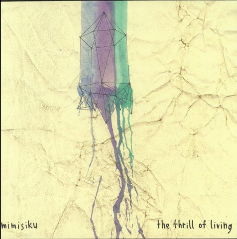 Mimisiku ‎– The Thrill Of Living - New LP Record 2016 Count Your Lucky Stars USA Milky White w/ Sea Blue Vinyl - Rock / Emo