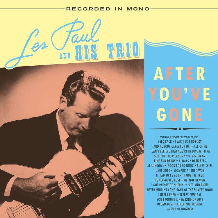 Les Paul & His Trio - After You've Gone - New Vinyl 2 Lp 2018 ORG 'Indie Exclusive' on Clear Vinyl - Jazz / Blues
