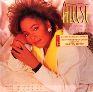 Aleese Simmons ‎- I Want It - Mint- Stereo 1988 USA - Funk / Soul / R&B