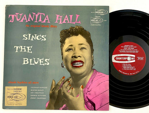 Juanita Hall With Claude Hopkins All Stars, Coleman Hawkins, Buster Bailey, Doc Cheatham, George Duvivier, Jimmy Crawford – The Original Bloody Mary Sings The Blues - VG+ LP Record 1958 Counterpoint USA Stereo Vinyl - Jazz / Blues