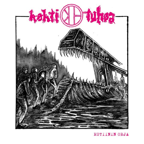 Kohti Tuhoa ‎– Rutiinin Orja - New 12" EP Record 2016 Southern Lord Black Vinyl - Hardcore / Punk