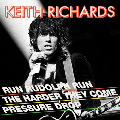 Keith Richards - Run Rudolph Run - New 12" Single Record Store Day Black Friday 2018 BMG RSD Red Vinyl & Card - Rock & Roll / Holiday / Reggae - Shuga Records