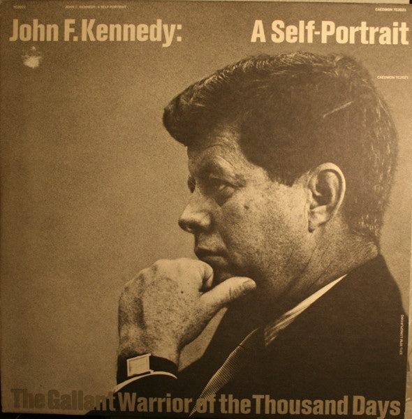 John F. Kennedy ‎– A Self-Portrait - VG+ 2 LP Record 1964 Caedmon USA Vinyl - Spoken Word / Political / Speech - Shuga Records