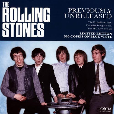 The Rolling Stones ‎– Previously Unreleased - New LP Record 2015 CODA Europe Import Blue Vinyl & 82 Page Magazine - Rock & Roll