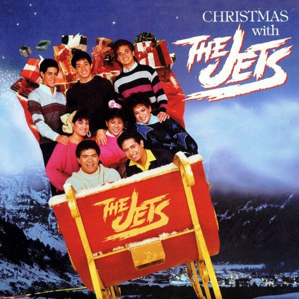 The Jets - Christmas With The Jets - VG+ LP Record 1989 MCA USA Vinyl - Holiday / Synth-pop