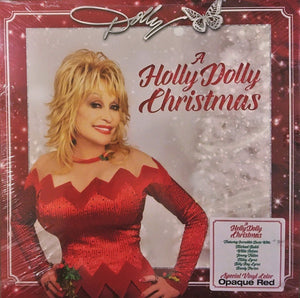 Dolly Parton ‎– A Holly Dolly Christmas - New LP Record 2020 Butterfly USA Red Vinyl - Christmas / Holiday