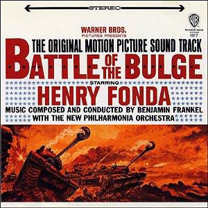 Benjamin Frankel With The New Philharmonia Orchestra ‎– The Battle Of The Bulge - (The Original Motion Picture) - VG Lp Record 1965 Warner Bros USA Stereo Vinyl - Soundtrack - Shuga Records