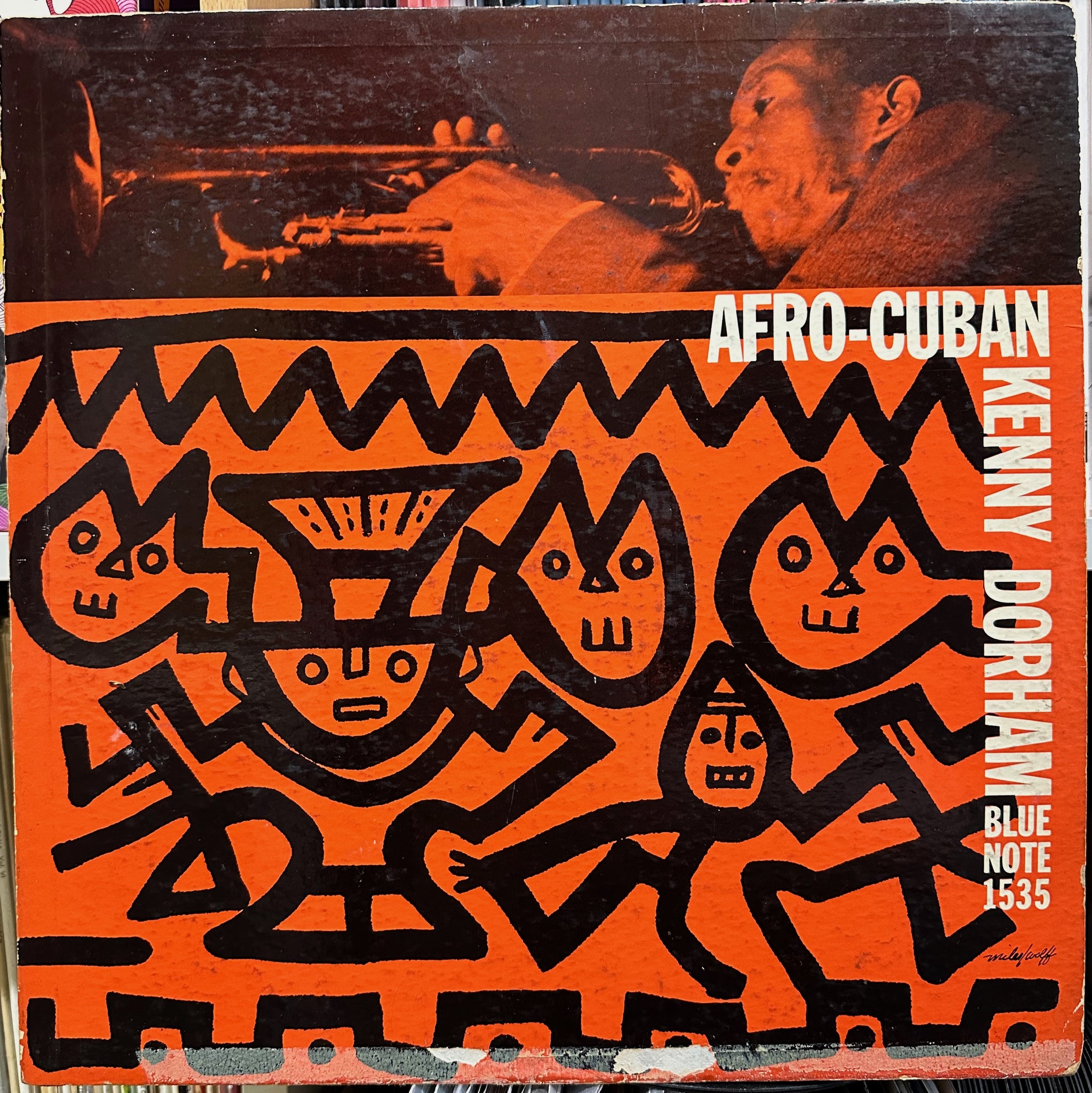 Kenny Dorham – Afro-Cuban - VG+ LP Record 1957 Blue Note USA Mono Original Vinyl - Jazz / Hard Bop / Afro-Cuban Jazz - Shuga Records