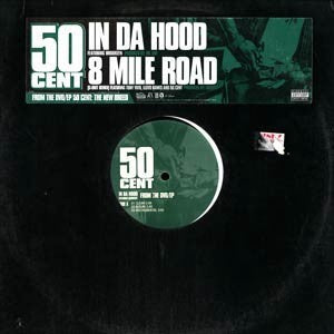50 Cent ‎– In Da Hood / 8 Mile Road - VG+ 12" Single 2003 USA - Hip Hop