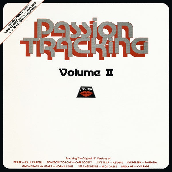 Various / Arpeggio / Romance – Passion Tracking Volume II / Love & Desire (Remix) c/w Tie Me Down - VG+ 2 LP Record 1984 Passion UK Import Vinyl - Electronic / Hi NRG - Shuga Records