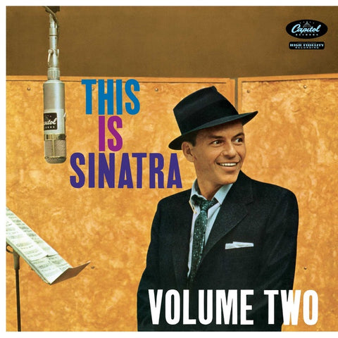 Frank Sinatra ‎– This Is Sinatra Volume Two (1958) - New LP Record 2016 Capitol 180 Gram Vinyl & Download - Jazz / Pop