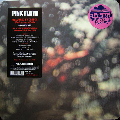 Pink Floyd ‎– Obscured By Clouds (1972) - New LP Record 2016 ink Floyd Records 180 gram Vinyl - Psychedelic Rock / Classic Rock