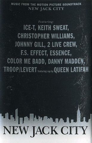 Various ‎– (Music From The Motion Picture Soundtrack) New Jack City - Used Cassette 1991 Giant - Soundtrack