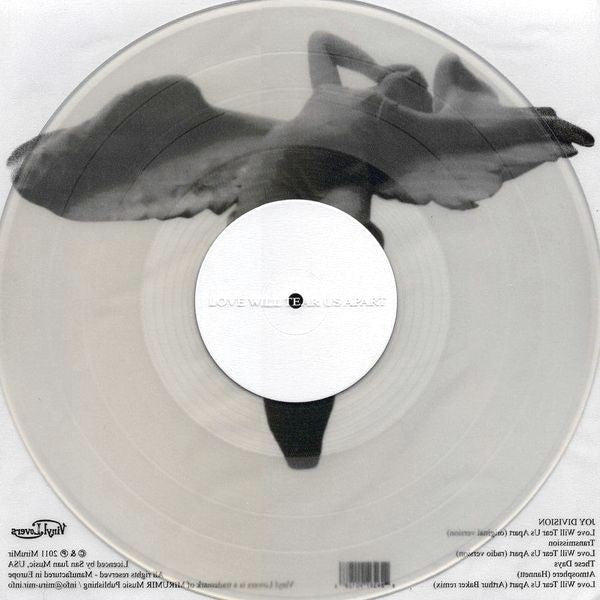 Joy Division ‎– Love Will Tear Us Apart - New 12" Single Record 2011 Vinyl Lover Europe Import Clear  Vinyl - New Wave / Punk