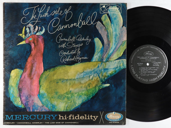 Cannonball Adderley ‎– The Lush Side Of Cannonball - VG Lp Record 1961 EmArcy USA Mono Vinyl - Jazz - Shuga Records