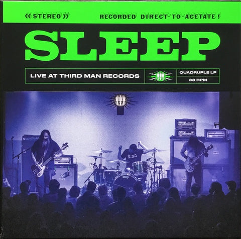 Sleep ‎– Live At Third Man Records - New 4 LP Record Box Set 2019 Third Man Vault Club Package 39 USA Colored Vinyl - Doom Metal / Stoner Rock