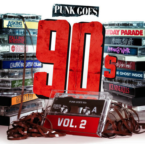 Various ‎– Punk Goes 90s Vol. 2 - New Vinyl Record 2014 USA (Limited edition White Vinyl / 500 Made) - Punk / Metalcore / Hardcore