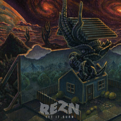 REZN - Let It Burn - New 2 LP Record 2017 Off The Record Netherlands Import Orange Smoke/Brown Smoke 180 gram Vinyl - Chicago Stoner Rock / Doom Metal