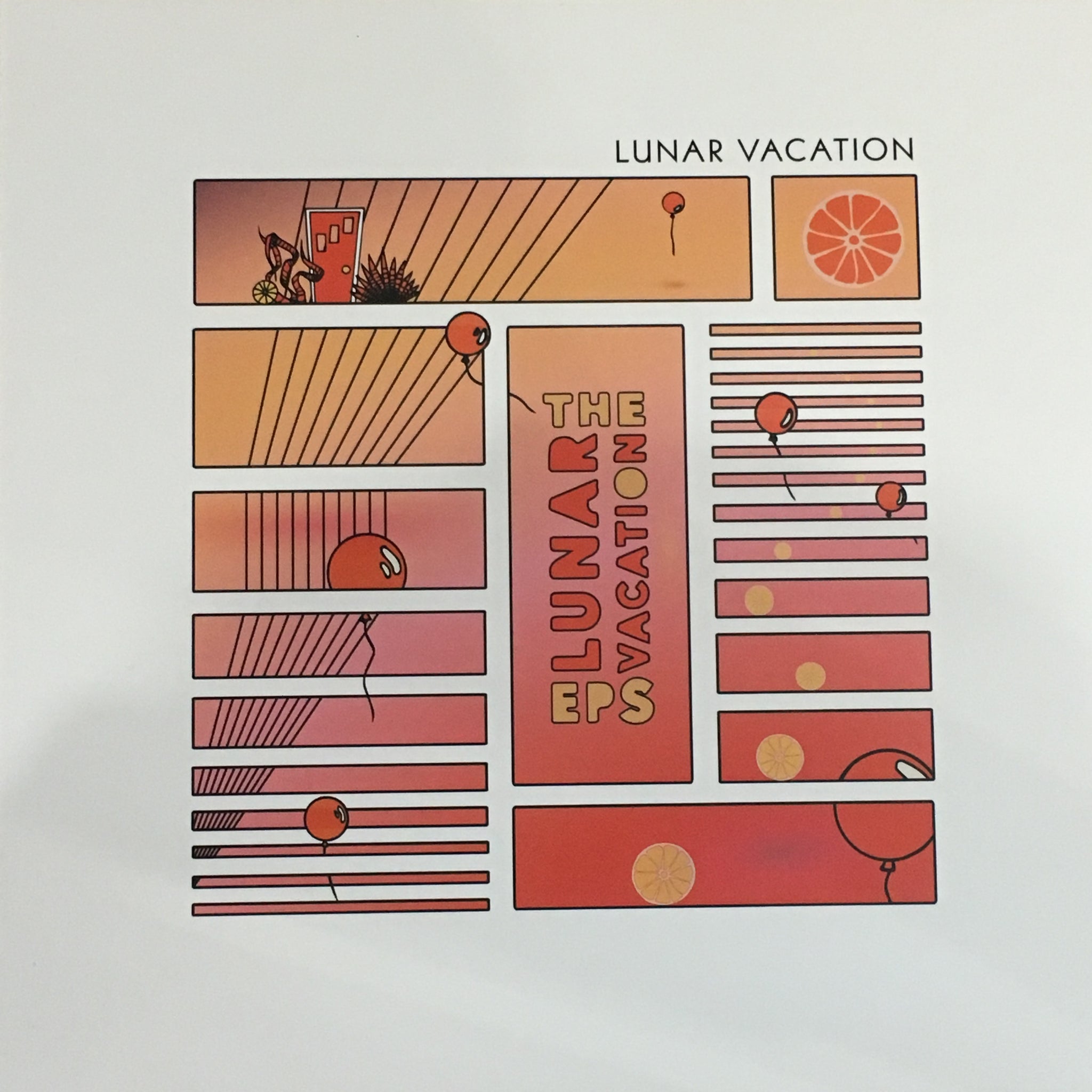 Lunar Vacation - The Lunar Vacation EPs - New LP Record 2019 "Juice Box" Colored Vinyl - Atlanta Indie Rock / Pop