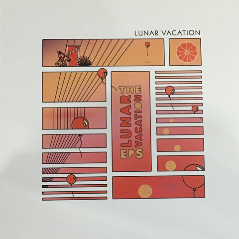 Lunar Vacation - The Lunar Vacation EPs - New LP Record 2019 "Juice Box" Colored Vinyl - Atlanta Indie Rock / Pop
