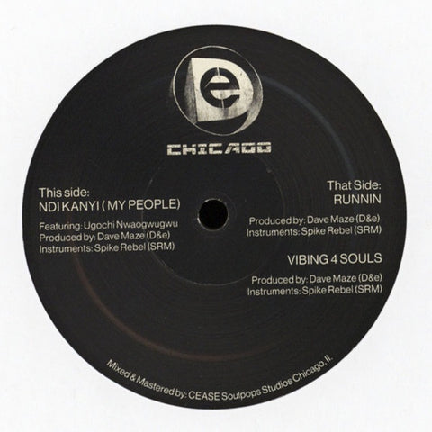 Dave Maze – Ndi Kanyi - New 12" Single Record 2019 USA D&e Vinyl - Chicago  Afrobeat / Funk / Nu-Disco