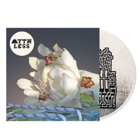 Mythless ‎– Patience Hell EP - New Vinyl Lp 2018 Joyful Noise Limited Edition Pressing on Bone Colored Vinyl with Silk-Screened Art on B-Side and Download - Prog Rock