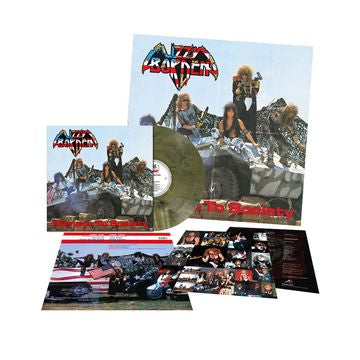 Lizzy Borden ‎– Menace To Society (1986) - New Vinyl Lp 2018 Metal Blade Reissue on Opaque Olive Green Marbled Vinyl with 2-Sided Poster (Limtied to 500!) - Heavy Metal - Shuga Records