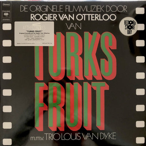 Rogier Van Otterloo – Turks Fruit - New LP Record Store Day 2019 Music On Vinyl RSD Europe Import 180 gram Red Vinyl & Numbered - Soundtrack
