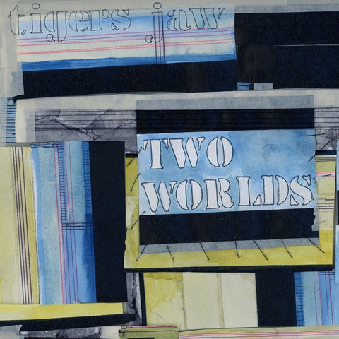 Tigers Jaw ‎– Two Worlds (2010) - New LP Record 2022 Run For Cover Blue / Yellow Swirl Vinyl - Alternative Rock / Pop Punk / Emo