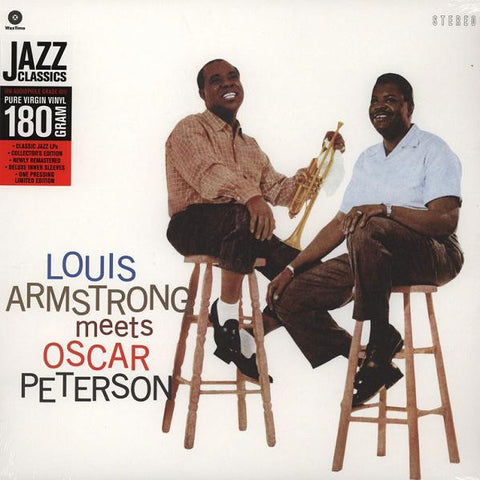 Louis Armstrong Meets Oscar Peterson ‎– Louis Armstrong Meets Oscar Peterson (1959) - New LP Record 2010 WaxTime Europe Import 180 gram Vinyl - Jazz / Swing