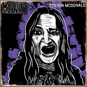 Melvins ‎– Steven McDonald - Mint EP Record 2017 Amphetamine Reptile Boner Purple Opaque & Pink Haze Vinyl & Numbered - Punk / Rock