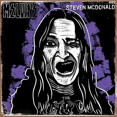 Melvins ‎– Steven McDonald - Mint EP Record 2017 Amphetamine Reptile Boner Purple Opaque & Pink Haze Vinyl & Numbered - Punk / Rock