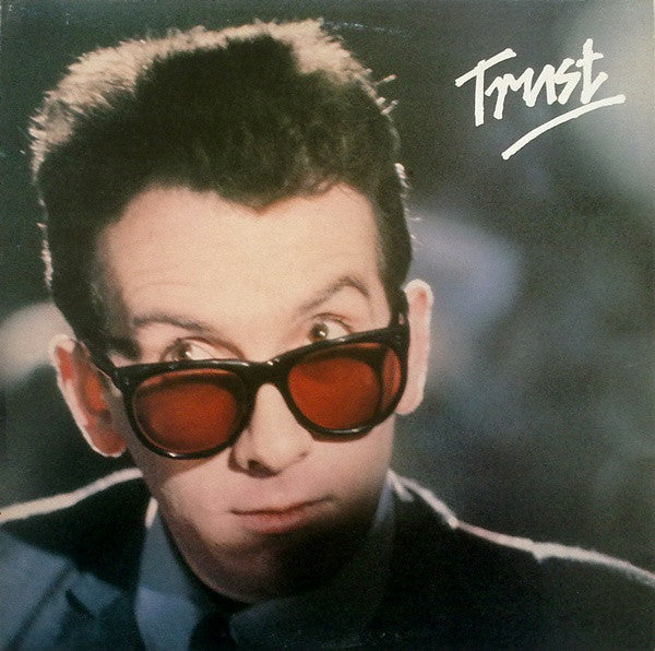 Elvis Costello & The Attractions ‎– Trust - VG+ LP Record 1981 Columbia USA Vinyl - Pop Rock / New Wave - Shuga Records