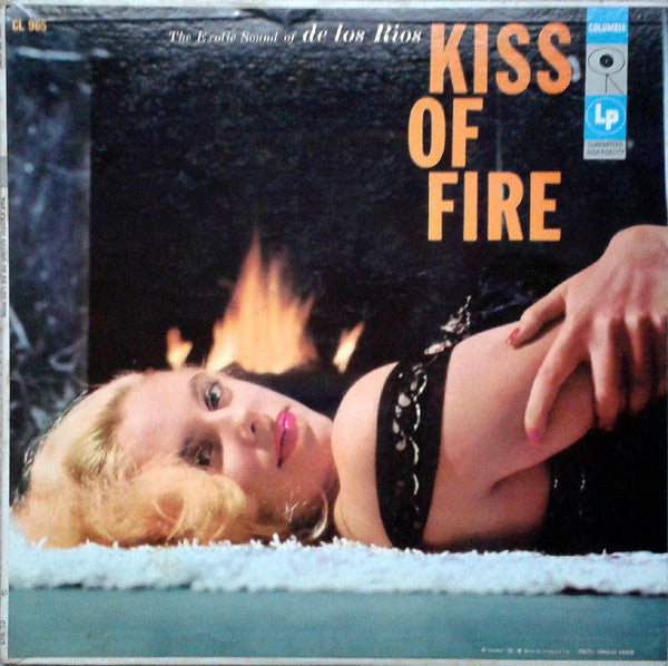De Los Rios - Kiss Of Fire - VG+ 1957 Mono USA - Jazz/Latin