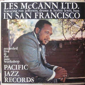 Les McCann Ltd. ‎- Les McCann Ltd. In San Francisco - VG- Mono 1961 USA - Jazz / Hard-Bop