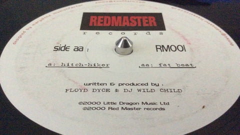 DJ Wildchild & Floyd Dyce - Hitch-Hiker / Fat Beat - VG+ 12" Single 2000 Redmaster Records UK - Electronic / Drum N Bass
