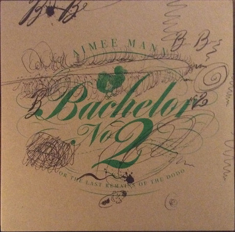 Aimee Mann ‎– Bachelor No. 2 (Or The Last Remains Of The Dodo 1999) - New 2 LP Record Store Day 2020 SuperEgo USA Green Vinyl - Alternative Rock / Pop Rock