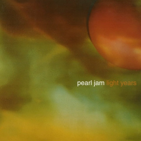 Pearl Jam ‎– Light Years / Soon Forgot (Live) - New 7" Single Record 2017 Epic Europe Import Yellow Vinyl - Alternative Rock