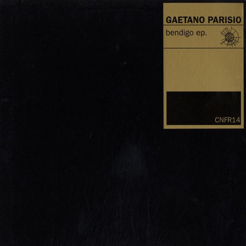 Gaetano Parisio - Bendigo EP - Mint- 12" Single 2000 Conform Italian Press - Techno