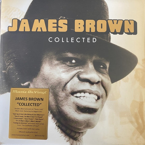 James Brown ‎– Collected - New 2 LP Record 2020 Music On Vinyl Europe Import 180 gram Vinyl - Funk / Soul - Shuga Records