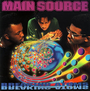 Main Source ‎– Breaking Atoms (1991) - Mint- 2 LP Record 2017 Wild Pitch USA Blue Vinyl - Hip Hop