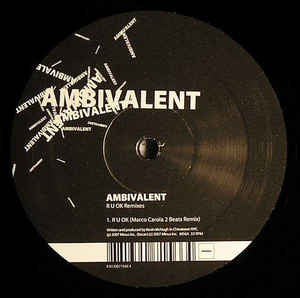 Ambivalent ‎– R U OK Remixes - New 2 x 12" Single Record 2007 Canada Import M_nus Vinyl - Techno / Minimal - Shuga Records
