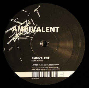 Ambivalent ‎– R U OK Remixes - New 2 x 12" Single Record 2007 Canada Import M_nus Vinyl - Techno / Minimal