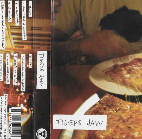 Tigers Jaw - Tigers Jaw - New Cassette 2010 Run For Cover Limited Edition Transparent Orange Tape - Emo / Pop Punk