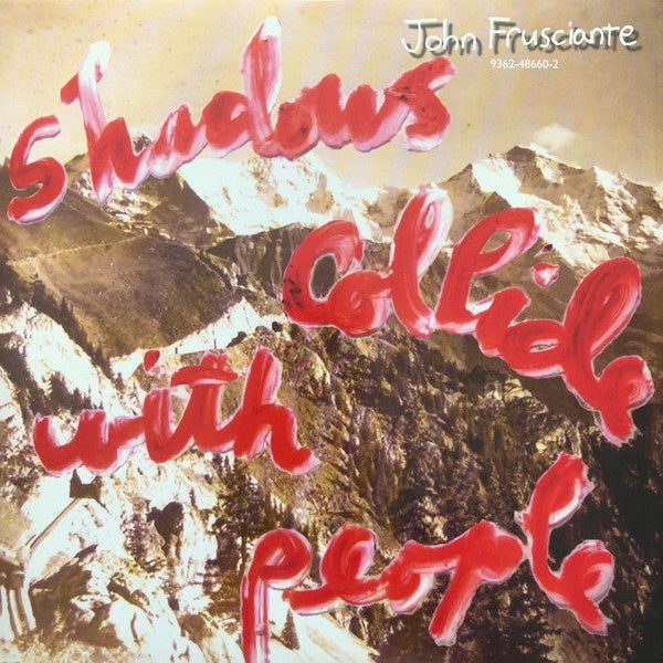 John Frusciante ‎– Shadows Collide With People (2004) - New 2 LP Record 2021 Warner Europe Red Vinyl - Rock / Experimental - Shuga Records