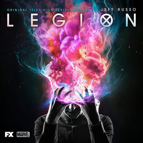 Jeff Russo / Soundtrack - Legion (Original TV Series) - New Vinyl Record 2017 Lakeshore Records 2-LP Pressing on 'Pink Marble' Vinyl with Printed Sleeves with Gatefold Jacket - TV Soundtrack / Marvel