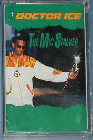Doctor Ice ‎– The Mic Stalker - Used Cassette 1989 Jive - Hip Hop