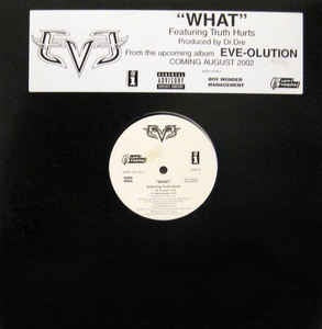 Eve Featuring Truth Hurts ‎– What - Mint- 12" Single Record - 200